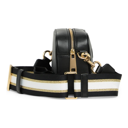 Marc Jacobs Women's Flash Leather Crossbody Bag Gold Black