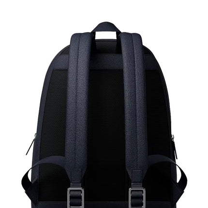 Michael Kors Unisex Pacey Embellished Striped Signature Logo Backpack Denim