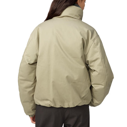 Uniqlo Women's Hybrid Down Short Jacket 32 Beige