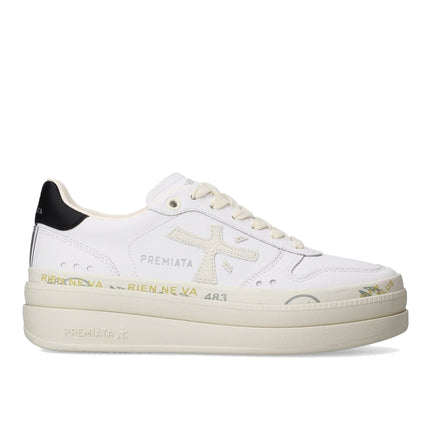 Premiata Women's Micol Sneakers 8197 White/Black