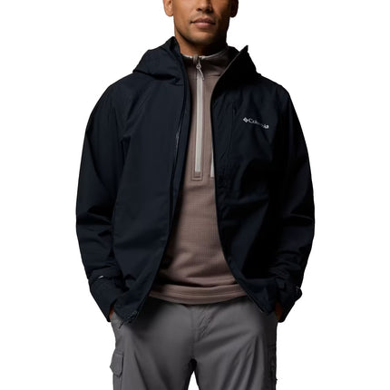 Columbia Men's Trailborne 2.5L Rain Shell Black