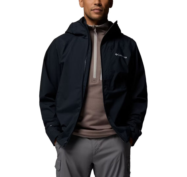 Columbia Men's Trailborne 2.5L Rain Shell Black