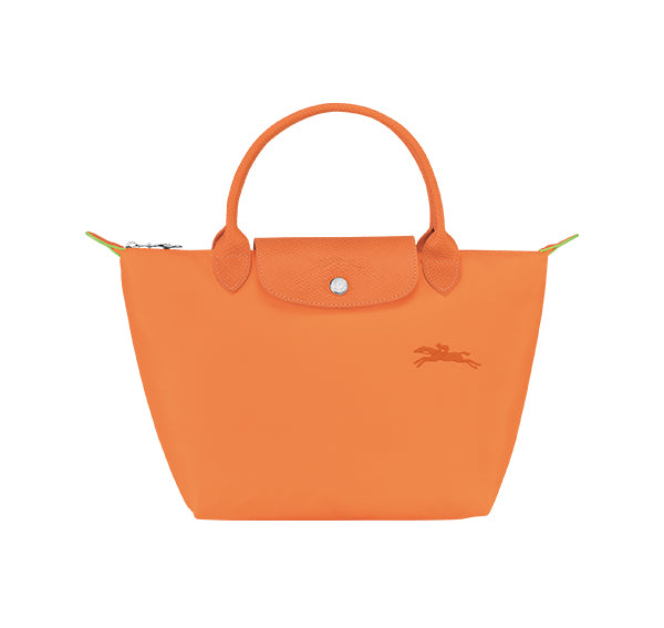 Longchamp Women's Le Pliage Green S Handbag Orange