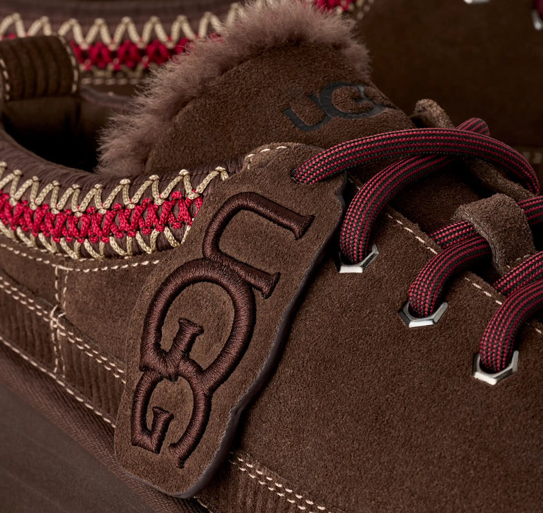 UGG Women's Heritage Lace-Up Slipper Burnt Cedar