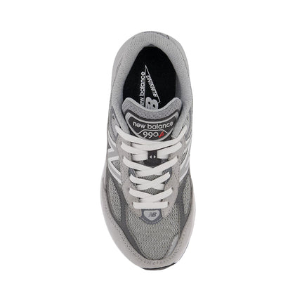 New Balance Little Kid's FuelCell 990v6 Lace Grey with Silver PC990GL6