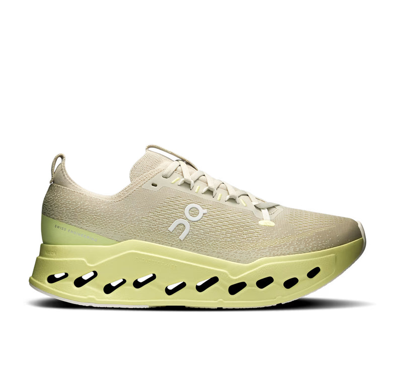 ON Men's Cloudsurfer Max Pelican/Limelight