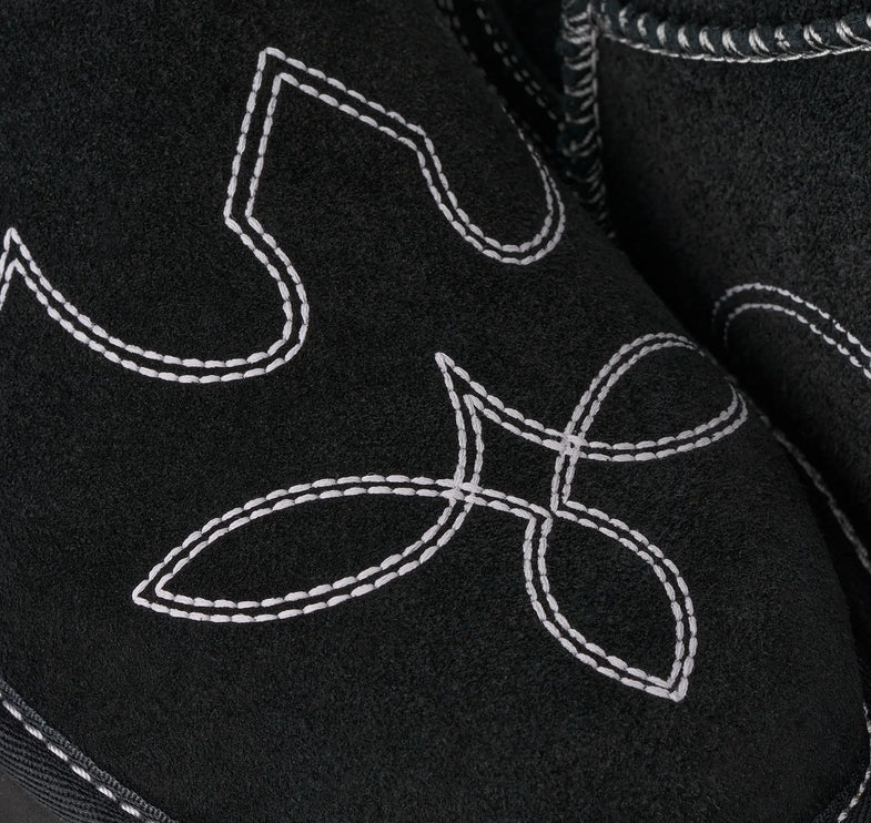 UGG Women's Classic Ultra Mini Western Black