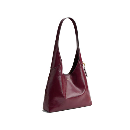 Coach Women's Brooklyn Shoulder Bag 28 Brass/Dark Cherry