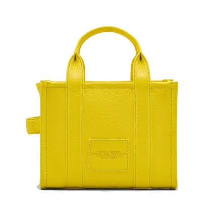 Marc Jacobs Women's The Leather Small Tote Bag Daisy Yellow