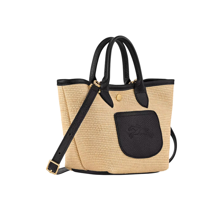 Longchamp Women's Le Pliage Collection XS Basket Bag Canvas Black