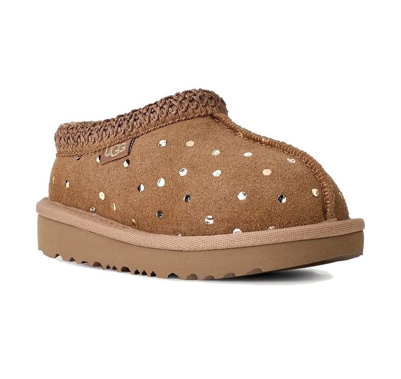 UGG Toddlers Tasman II Shiny Dots Chestnut