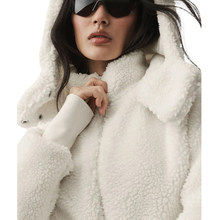 alo Women's Foxy Sherpa Jacket Ivory