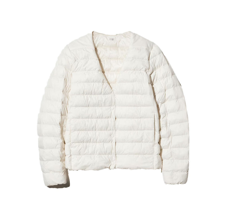 Uniqlo Women's Pufftech Compack Jacket 01 Off White