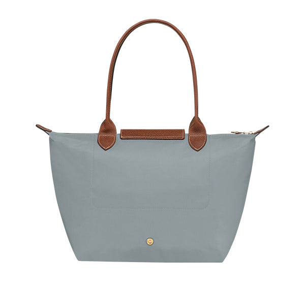 Longchamp Women's Le Pliage Original M Tote Bag Steel