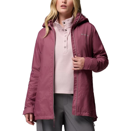 Columbia Women's Switchback II Lined Long Jacket Antique Mauve