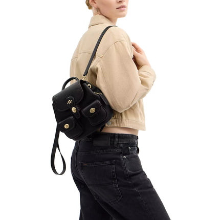 Coach Women's Hadley Backpack Gold/Black