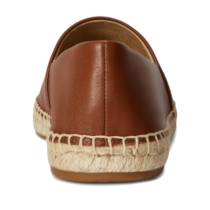 Polo Ralph Lauren Women's Cameryn Nappa Leather Espadrille Lauren Tan