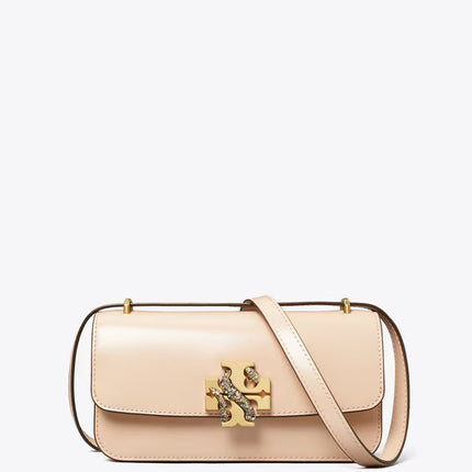 Tory Burch Women's Small Eleanor Rectangular Bag Rose Pink