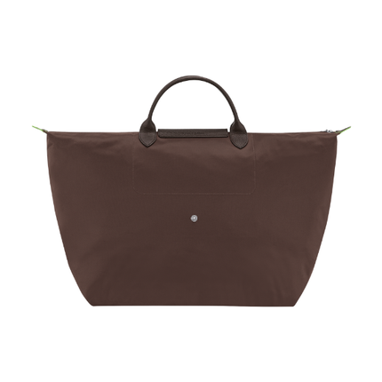 Longchamp Women's Le Pliage Green L Travel Bag Mocha