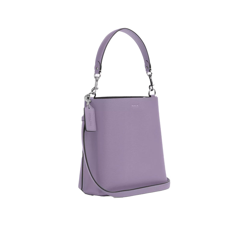 Coach Women's Mollie Bucket Bag 22 Silver/Light Violet