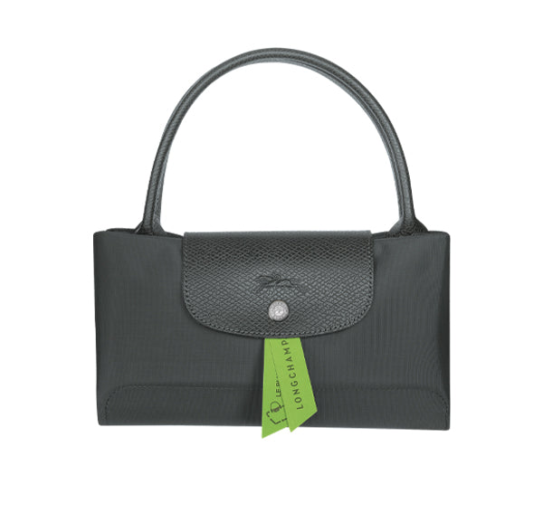Longchamp Women's Le Pliage Green M Handbag Graphite