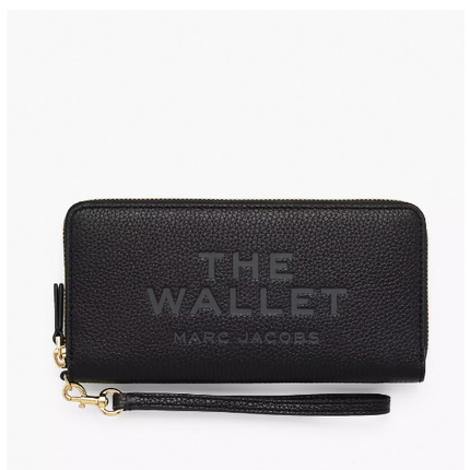 Marc Jacobs Women's The Leather Continental Wallet Black
