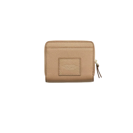 Marc Jacobs Women's The Leather Mini Compact Wallet Camel