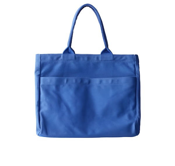 Uniqlo Unisex Cotton Canvas Bag 65 Blue