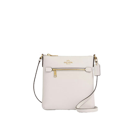 Coach Women's Mini Rowan File Bag Gold/Chalk