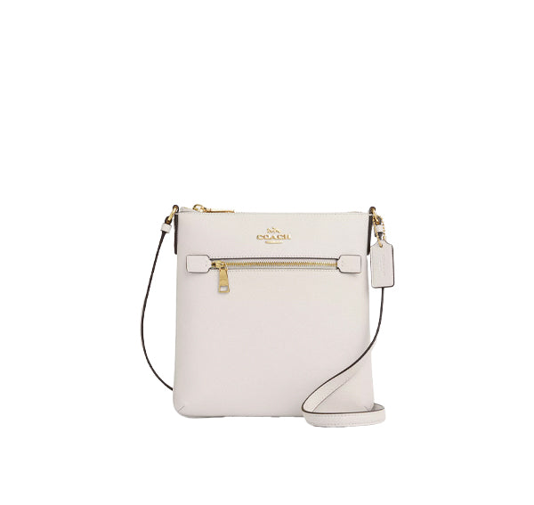 Coach Women's Mini Rowan File Bag Gold/Chalk