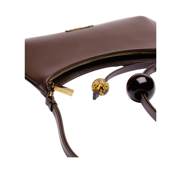 Jacquemus Women's Les Classiques The Bisou Perle Medium Brown