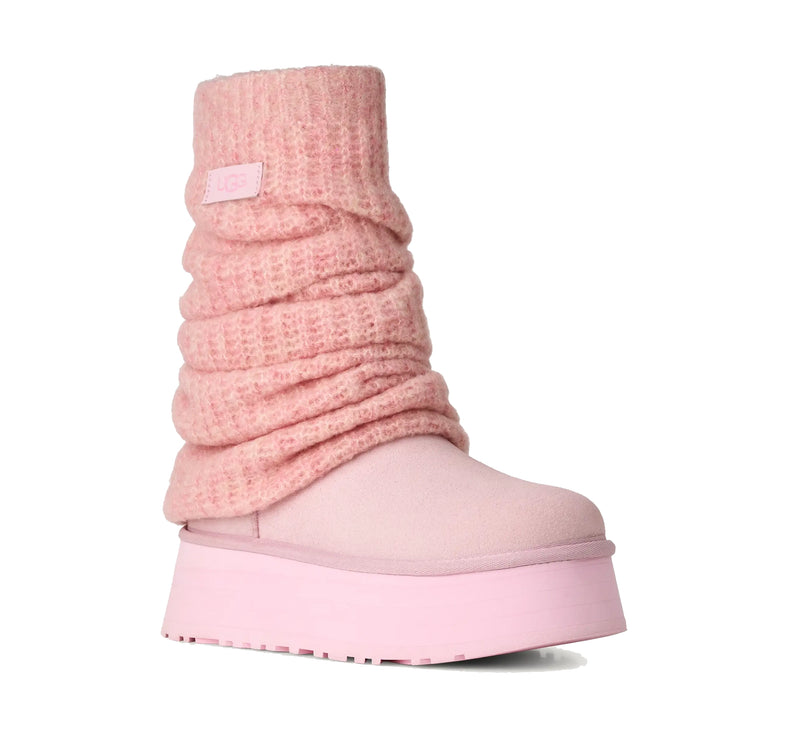 UGG Women's Classic Mini Dipper Legwarmer Ribbon Candy