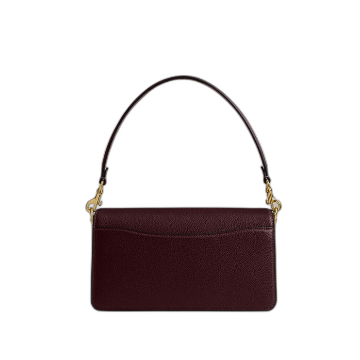 Coach Women's Tabby Shoulder Bag 26 Brass/Merlot