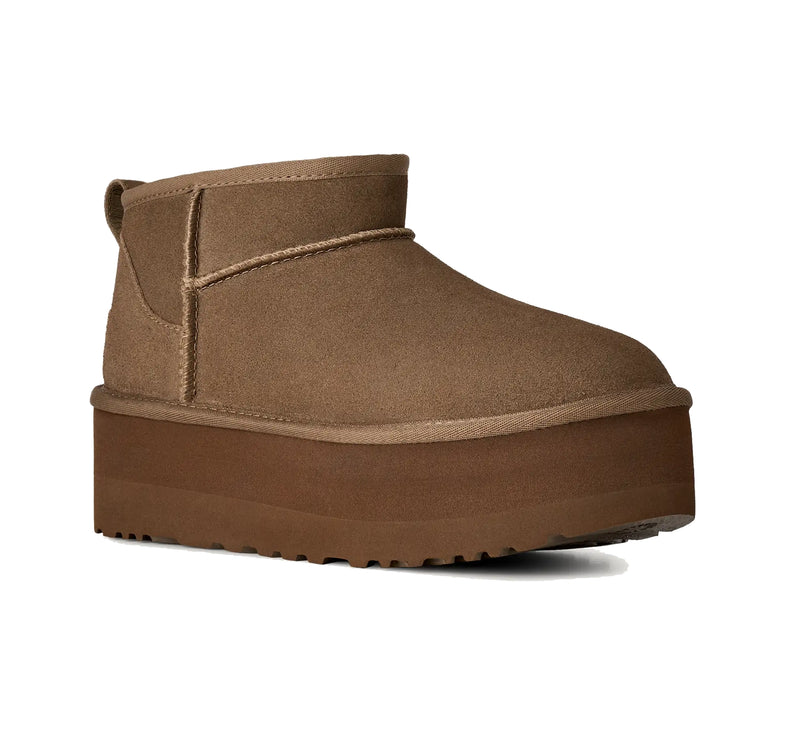UGG Women's Classic Ultra Mini Platform Light Bronze