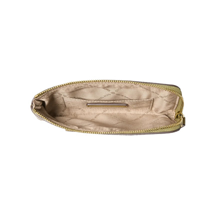 Michael Kors Women's Jet Set Travel Small Signature Logo Wristlet Oregano
