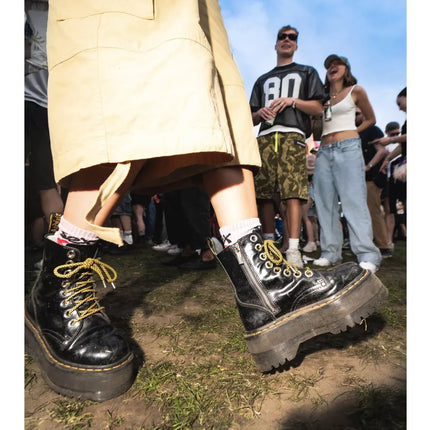 Dr. Martens Women's Jadon Max Platform Boots Black