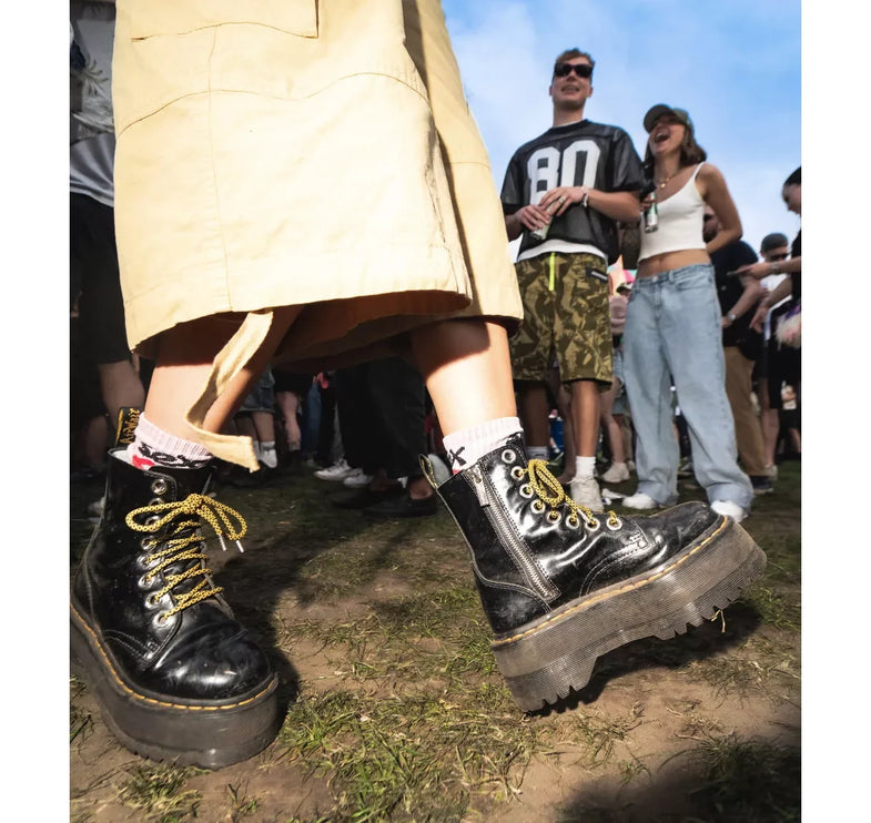 Dr. Martens Women's Jadon Max Platform Boots Black