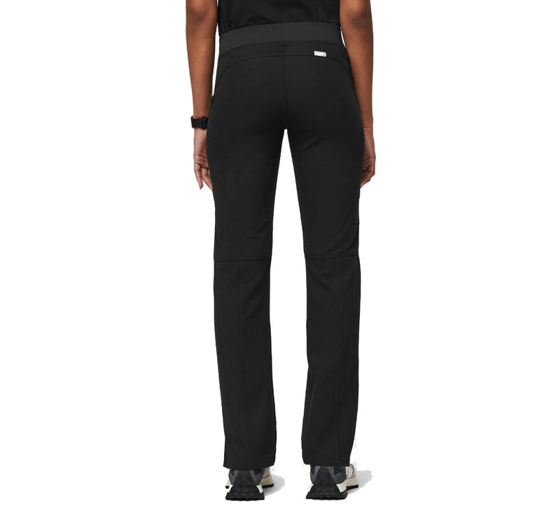 FIGS Women's Kade Cargo Scrub Pants Black
