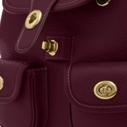 Coach Women's Hadley Backpack Dark Wine