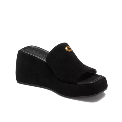 Coach Women's Marie Platform Sandal Black