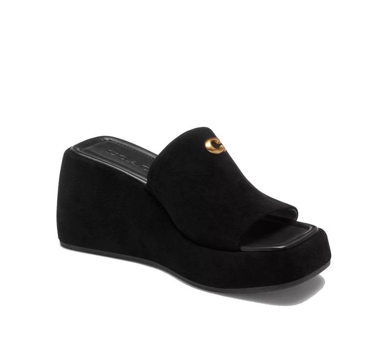 Coach Women's Marie Platform Sandal Black