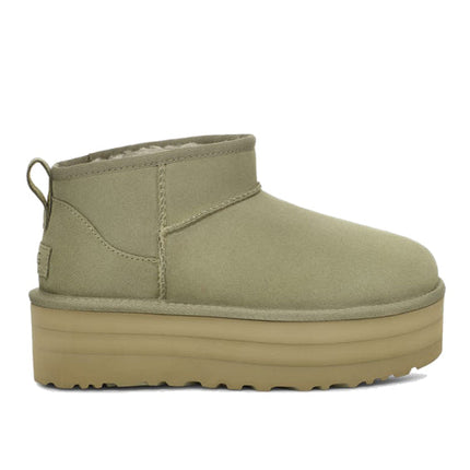 UGG Women's Classic Ultra Mini Platform Shaded Clover - Özel İndirim - Hemen Kargoda