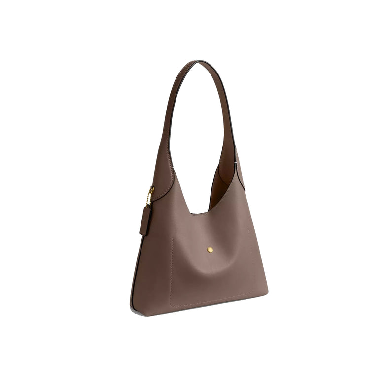 Coach Women's Brooklyn Shoulder Bag 28 Brass/Dark Stone