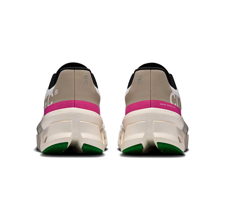 ON Women's Cloudmonster Silver/Ivory