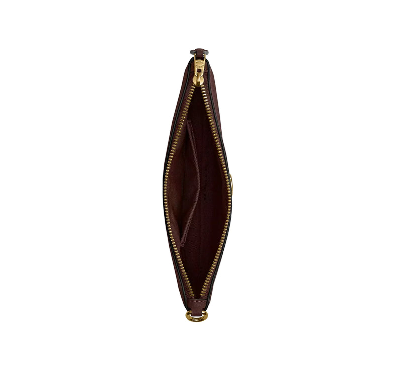 Coach Women's Essential Small Wristlet Brass/Maple