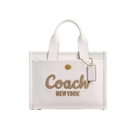 Coach Women's Cargo Tote Bag 26 Brass/Chalk