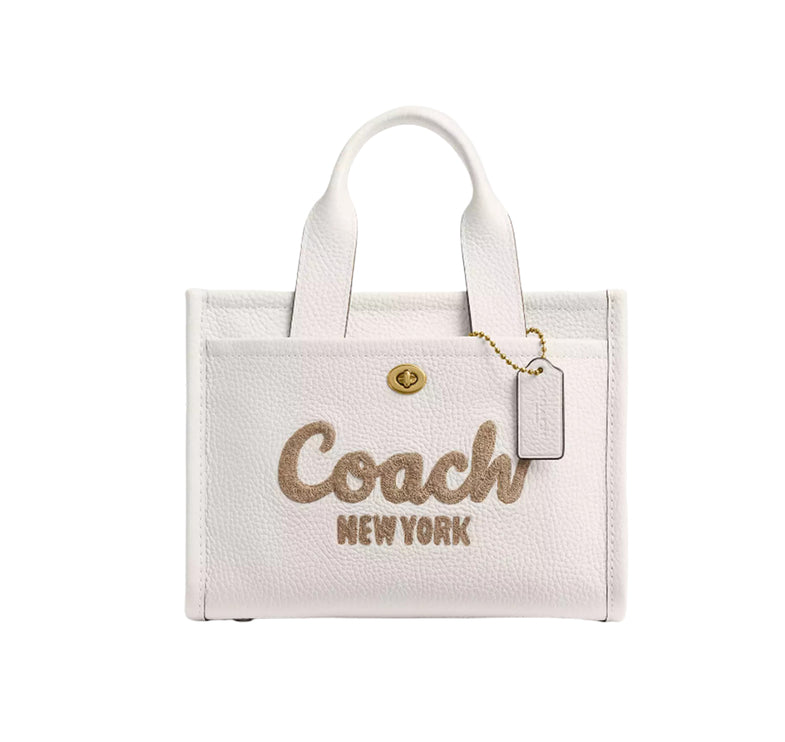 Coach Women's Cargo Tote Bag 26 Brass/Chalk