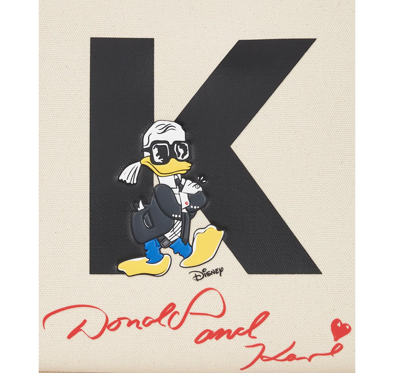 Disney x KARL LAGERFELD Unisex Medium Shopper Natural