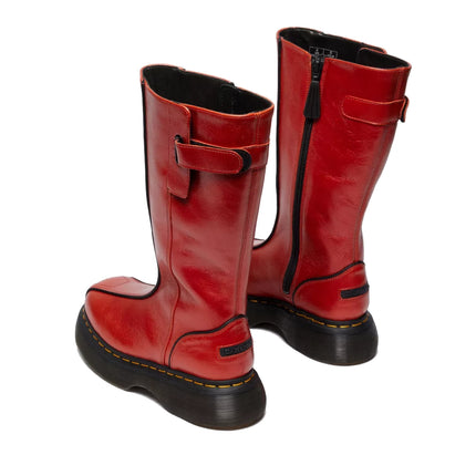 Dr. Martens Women's Buzz Hi Eclipse Leather Boots Orange