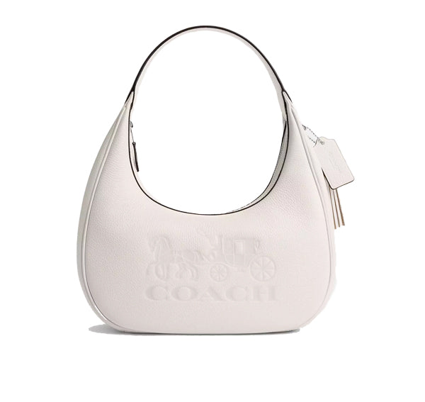 Coach Women's Carmen Shoulder Bag Silver/Chalk